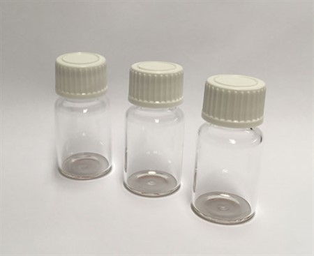 Pyrokontrol, Empty pyrogenfree 10ml vials with screwcap