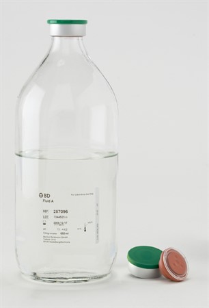 Fluid A, FTO Cap, 600ml in 1000ml bottle - crimp cap