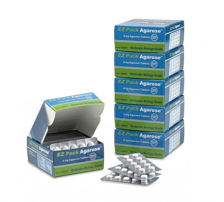 EZ Pack™ Agarose Tablets, pack of 1000 tablets (500g)
