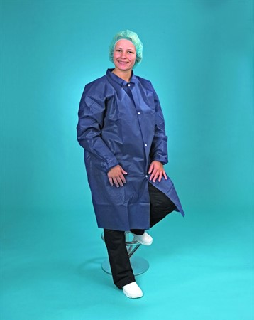 Visitors' coat studs Polypropylene, Blue, 50 gr/m², 2XL, latex free