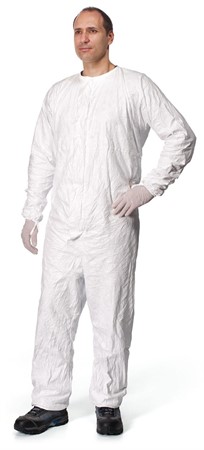 Tyvek® IsoClean® IC183B TS Coverall size 2XS, (Sterile-only, 2xbagged)