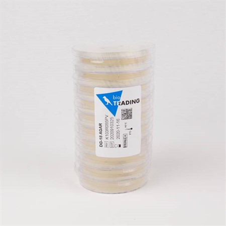 DG-18 agar contact plate 15 g, single wrapped (1 shrinking foil)