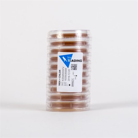 Malt Extract Chlor.agar contact plate 15g single wrapped (1 shrink. f)