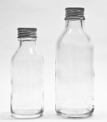 VRBGA 300 ml in 300 ml plasma bottle - septum/closed silver screwcap