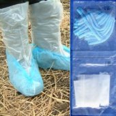 Poultry Sampling Poultry Boot Swabs 2 Pairs MRD Gloves, Bag, Overboots
